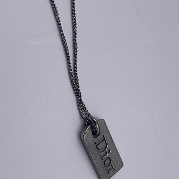 Authentic Dior Logo Metallic Black Bracelet - Picture 15 of 15